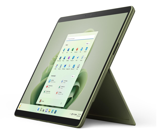 Microsoft Surface Pro 9 i5/8GB/256GB/Win11 (Leśna Zieleń) - 1081282 - zdjęcie
